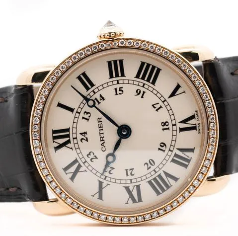 Cartier Ronde Louis Cartier WR000151 29mm Yellow gold Silver