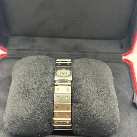 Cartier Santos 8191 32mm Yellow gold and Stainless steel White 5