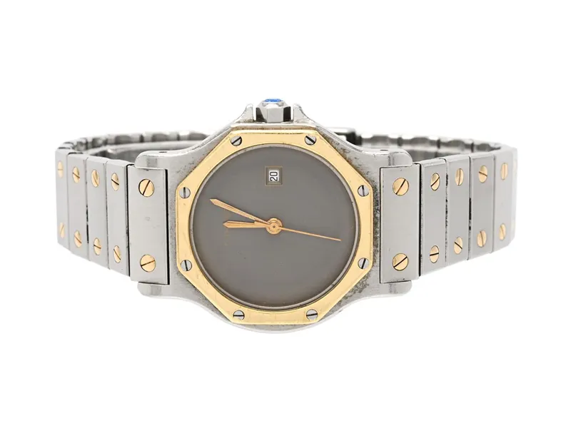 Cartier Santos Ronde C0422649 29mm Yellow gold and Stainless steel