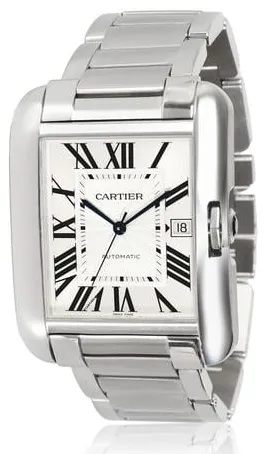 Cartier Tank Anglaise w5310008 36mm Stainless steel Silver 4