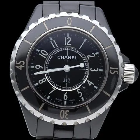 Chanel J12 H0682 33mm Black ceramic Black