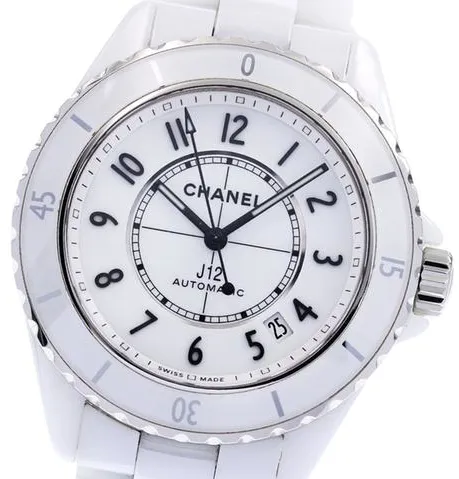 Chanel J12 H5700 38mm White ceramic White