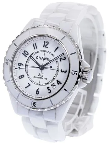 Chanel J12 H5700 38mm White ceramic White 2