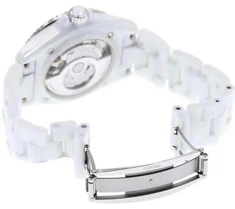 Chanel J12 H5700 38mm White ceramic White 5