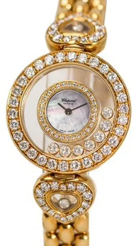 Chopard Happy Diamonds 20/5742 27mm Yellow gold Skeletonized