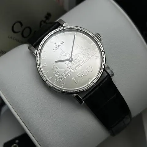 Corum Coin Watch 082.645.20/0001 ZE20 Stainless steel Silver