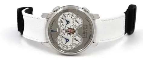 F.P. Journe Chronomètre à Résonance Chronometre a Resonance 40mm Platinum White 9