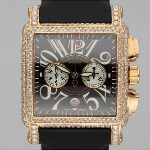 Franck Muller Conquistador Cortez 10000 H CC 41mm Rose gold Black