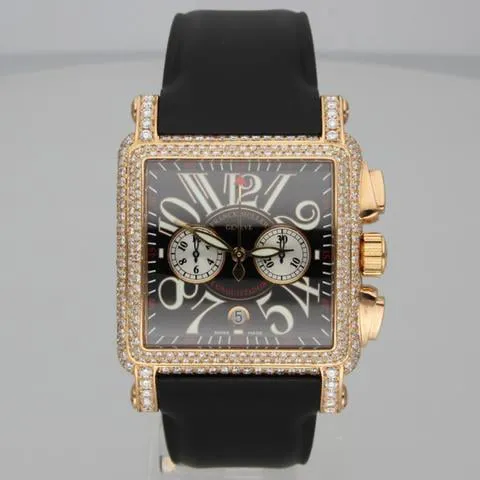 Franck Muller Conquistador Cortez 10000 H CC 41mm Rose gold Black 1