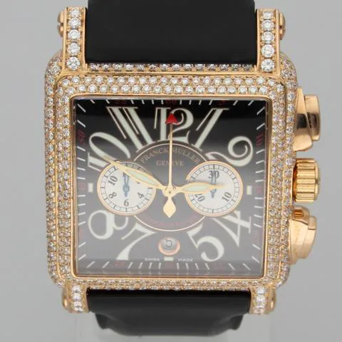 Franck Muller Conquistador Cortez 10000 H CC 41mm Rose gold Black 3