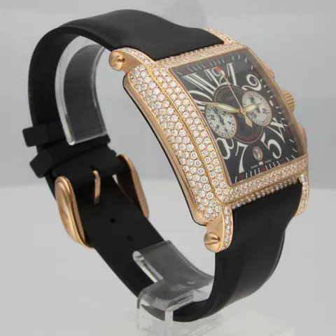 Franck Muller Conquistador Cortez 10000 H CC 41mm Rose gold Black 6