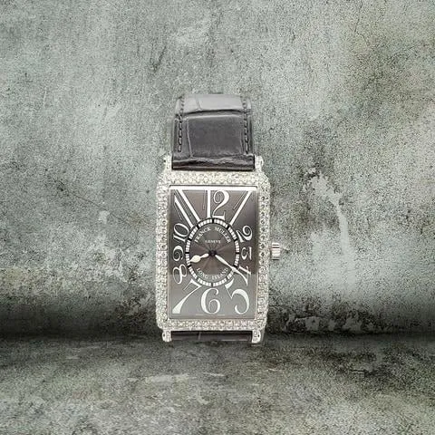 Franck Muller Long Island 1000 SC 30mm White gold Gray