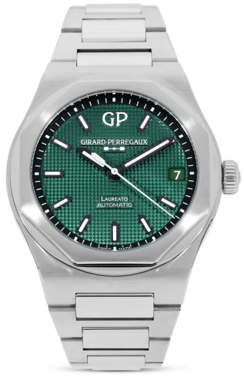 Girard-Perregaux Laureato 810101131531CMV67065 42mm Stainless steel Green