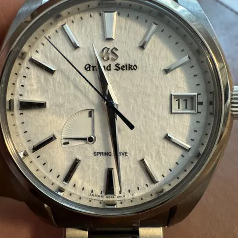 Grand Seiko Spring Drive SBGA211G 41mm Titanium Silver