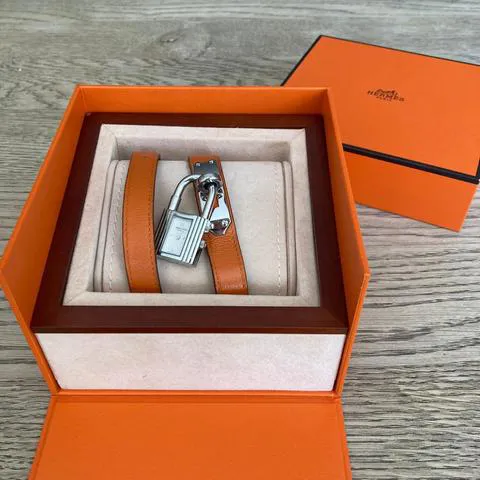 Hermès Kelly KE1.210 20mm Stainless steel Silver