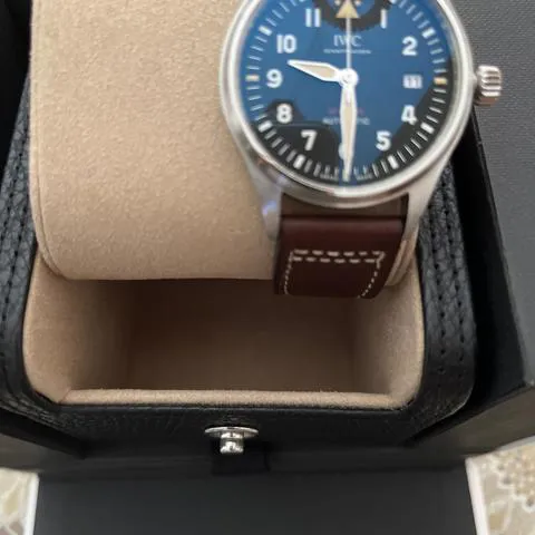 IWC Pilot IW326803 39mm Stainless steel Green 13