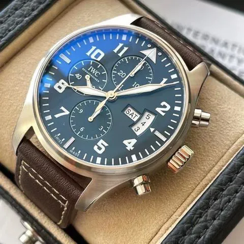 IWC Pilot IW377706 43mm Stainless steel Blue