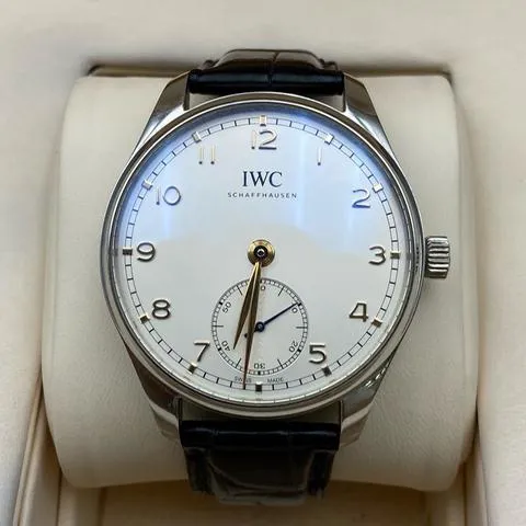 IWC Portugieser IW358303 40.5mm Stainless steel Silver 1