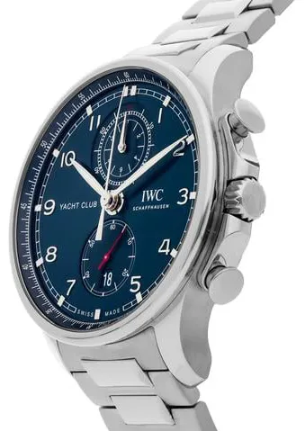 IWC Portugieser IW390701 44mm Stainless steel Blue 1