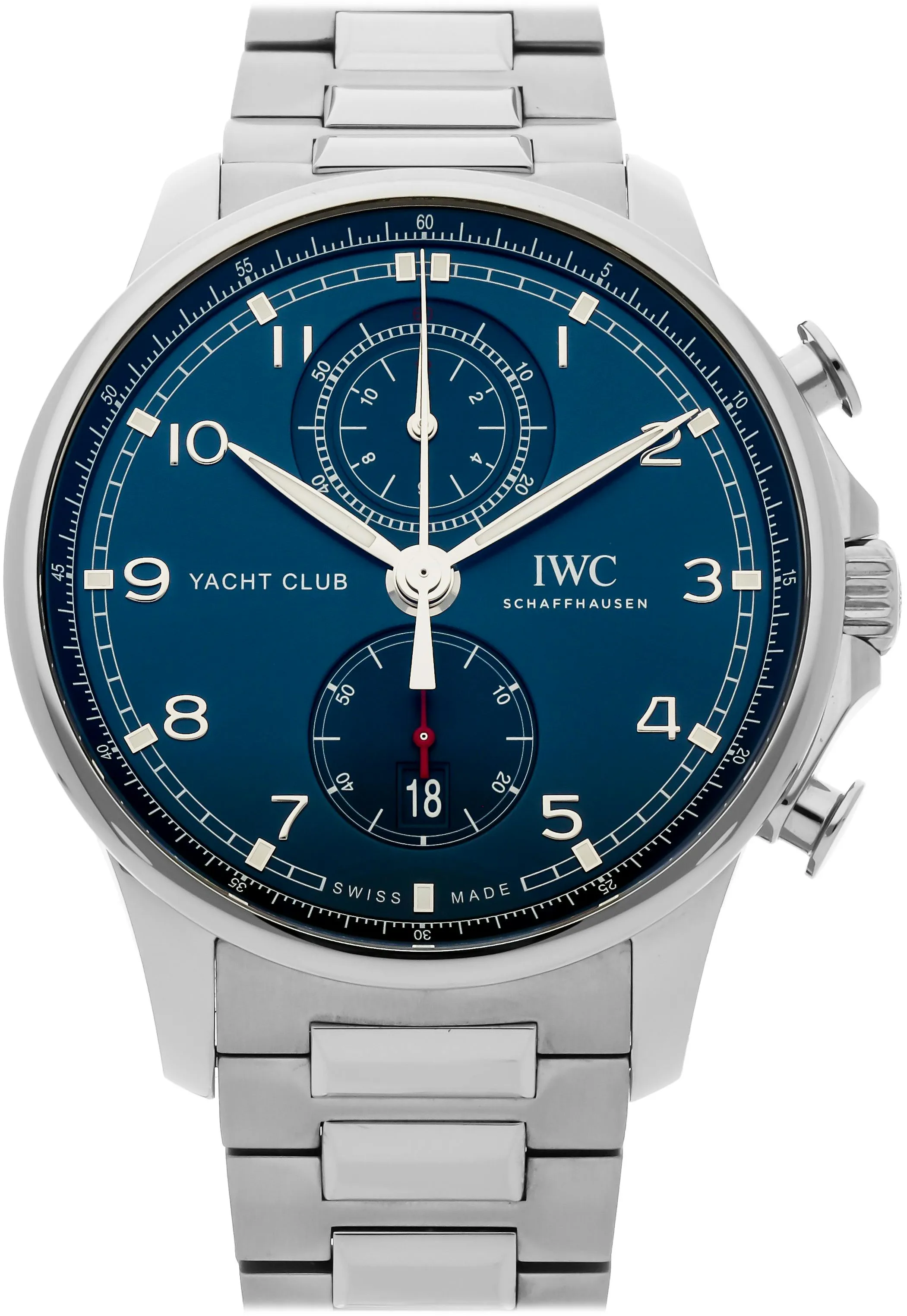 IWC Portugieser IW390701 44mm Stainless steel Blue