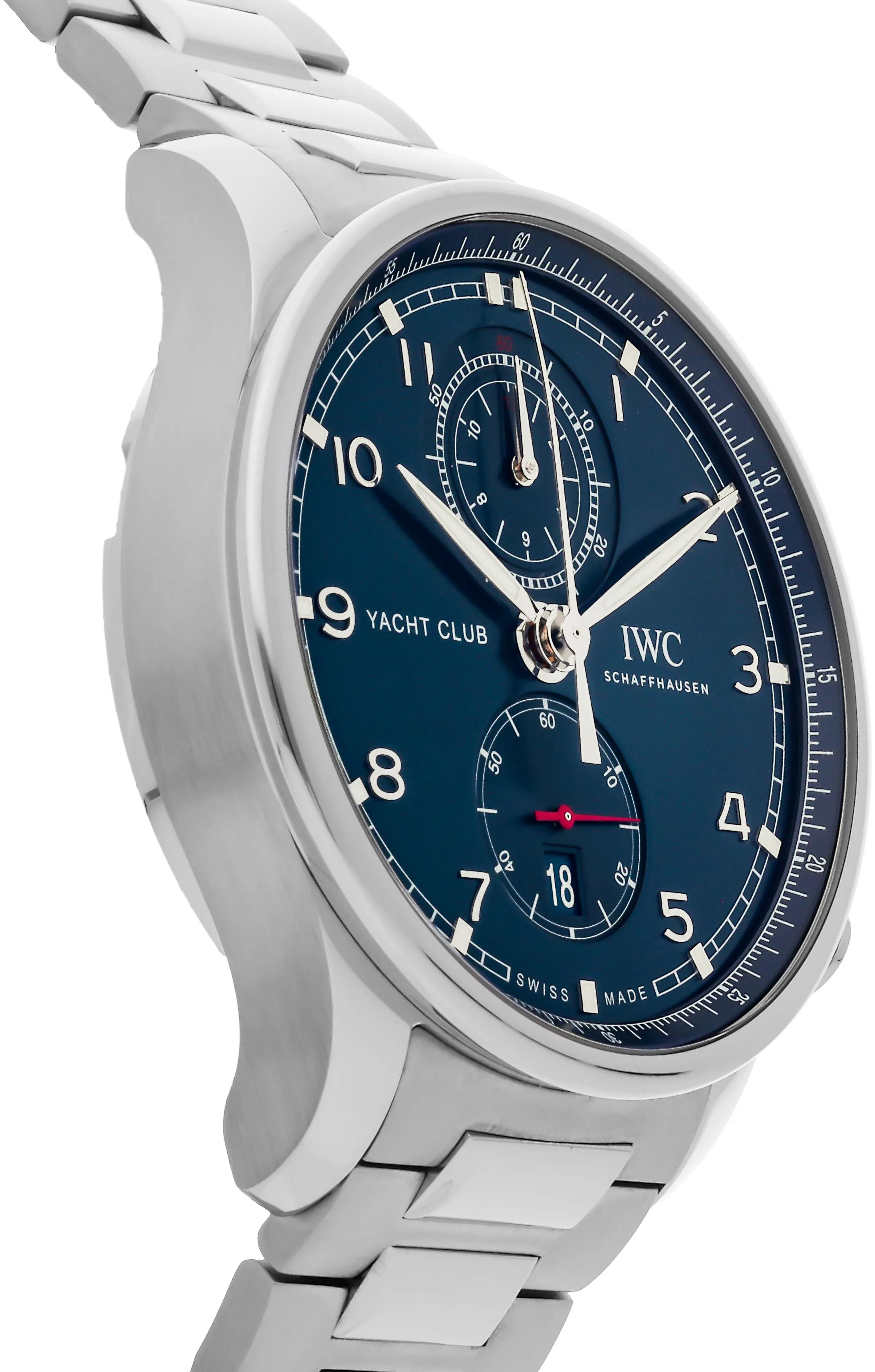 IWC Portugieser IW390701 44mm Stainless steel Blue 2