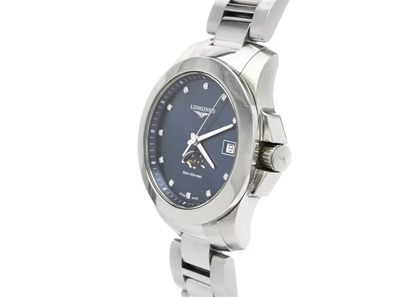 Longines Conquest L3.381.4.97.6 34mm Stainless steel Blue 1