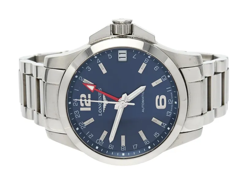 Longines Conquest L3.687.4.99.6 41mm Stainless steel Blue