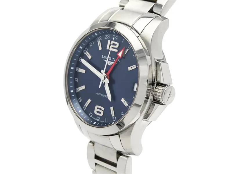 Longines Conquest L3.687.4.99.6 41mm Stainless steel Blue 1