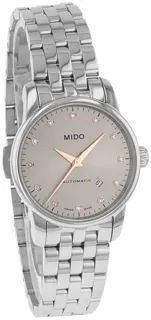 Mido Baroncelli M7600.4.67.1 Stainless steel Silver