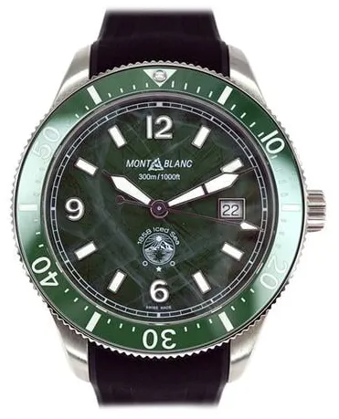 Montblanc 1858 129765 41mm Stainless steel Green