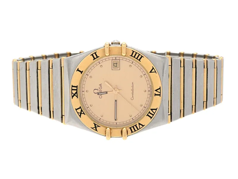 Omega Constellation DB 396.1080 32.5mm Yellow gold and stainless steel