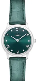 Omega De Ville Prestige 434.13.28.60.60.001 Stainless steel Green