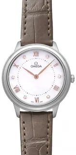 Omega De Ville Prestige 434.13.30.60.55.001 Stainless steel White