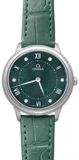 Omega De Ville Prestige 434.13.30.60.60.001 Stainless steel Green