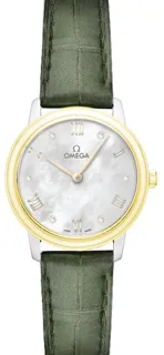 Omega De Ville Prestige 434.23.28.60.55.001 Yellow gold White