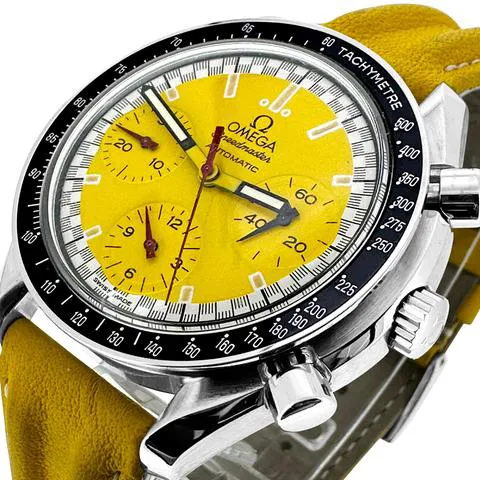 Omega Speedmaster Reduced 3810.12.40 39mm Stainless steel Yellow