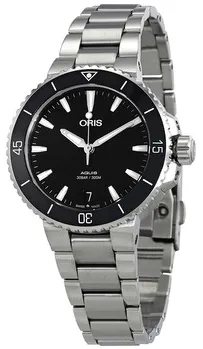 Oris Aquis Date 01 733 7731 4154-07 8 18 05P 36mm Stainless steel Black