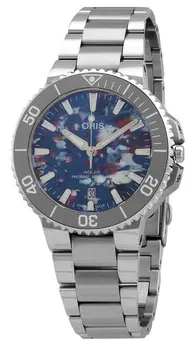 Oris Aquis Date 01 733 7766 4150-Set 41mm Stainless steel Multi-color