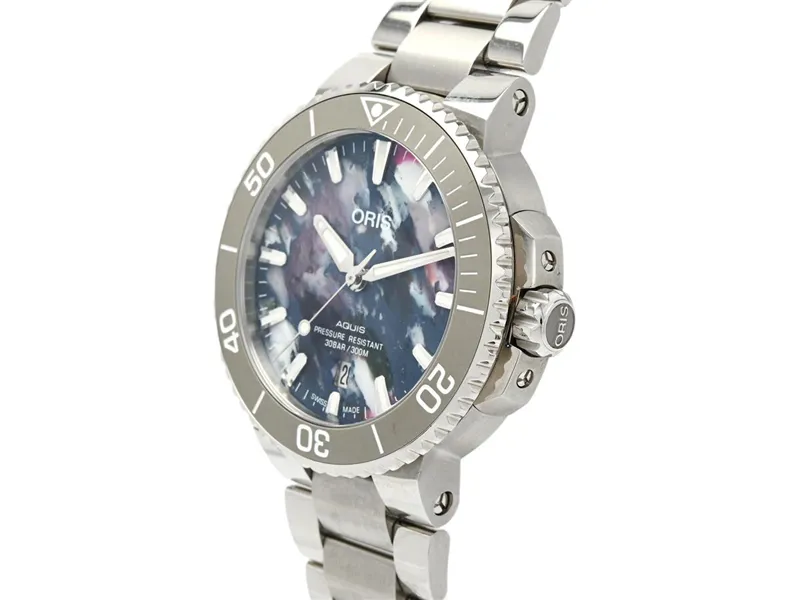 Oris Aquis Date 01 733 7766 4150 41.5mm Stainless steel 2