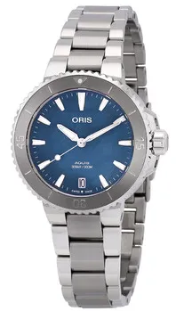 Oris Aquis 01 733 7770 4155-07 8 18 05P 36mm Stainless steel Blue