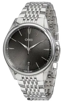 Oris Artelier Date 01 733 7721 4053-07 8 21 79 40mm Stainless steel Gray