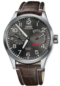 Oris Big Crown 01 111 7711 4163-Set 1 22 72FC 44mm Stainless steel Gray