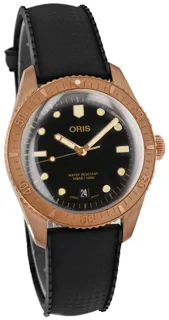 Oris Divers 01 733 7771 3154-07 4 19 18BR Bronze Black