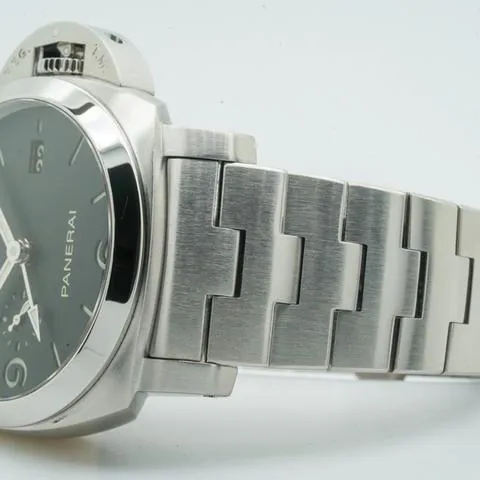 Panerai Luminor 1950 3 Days GMT Automa PAM 00329 44mm Stainless steel Black 2