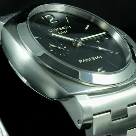 Panerai Luminor 1950 3 Days GMT Automa PAM 00329 44mm Stainless steel Black 2