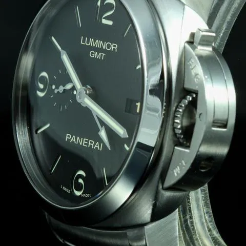 Panerai Luminor 1950 3 Days GMT Automa PAM 00329 44mm Stainless steel Black 5