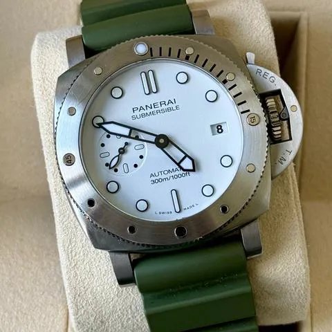 Panerai Luminor Marina Automatic PAM 01223 42mm Stainless steel White