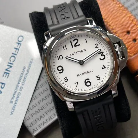 Panerai Luminor PAM 00114 44mm Stainless steel White