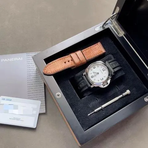 Panerai Luminor PAM 00114 44mm Stainless steel White 1