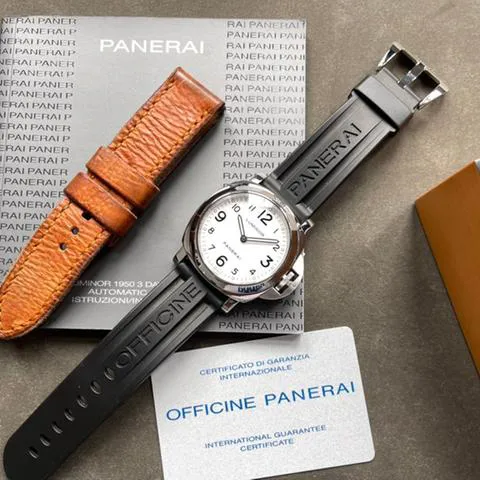 Panerai Luminor PAM 00114 44mm Stainless steel White 2